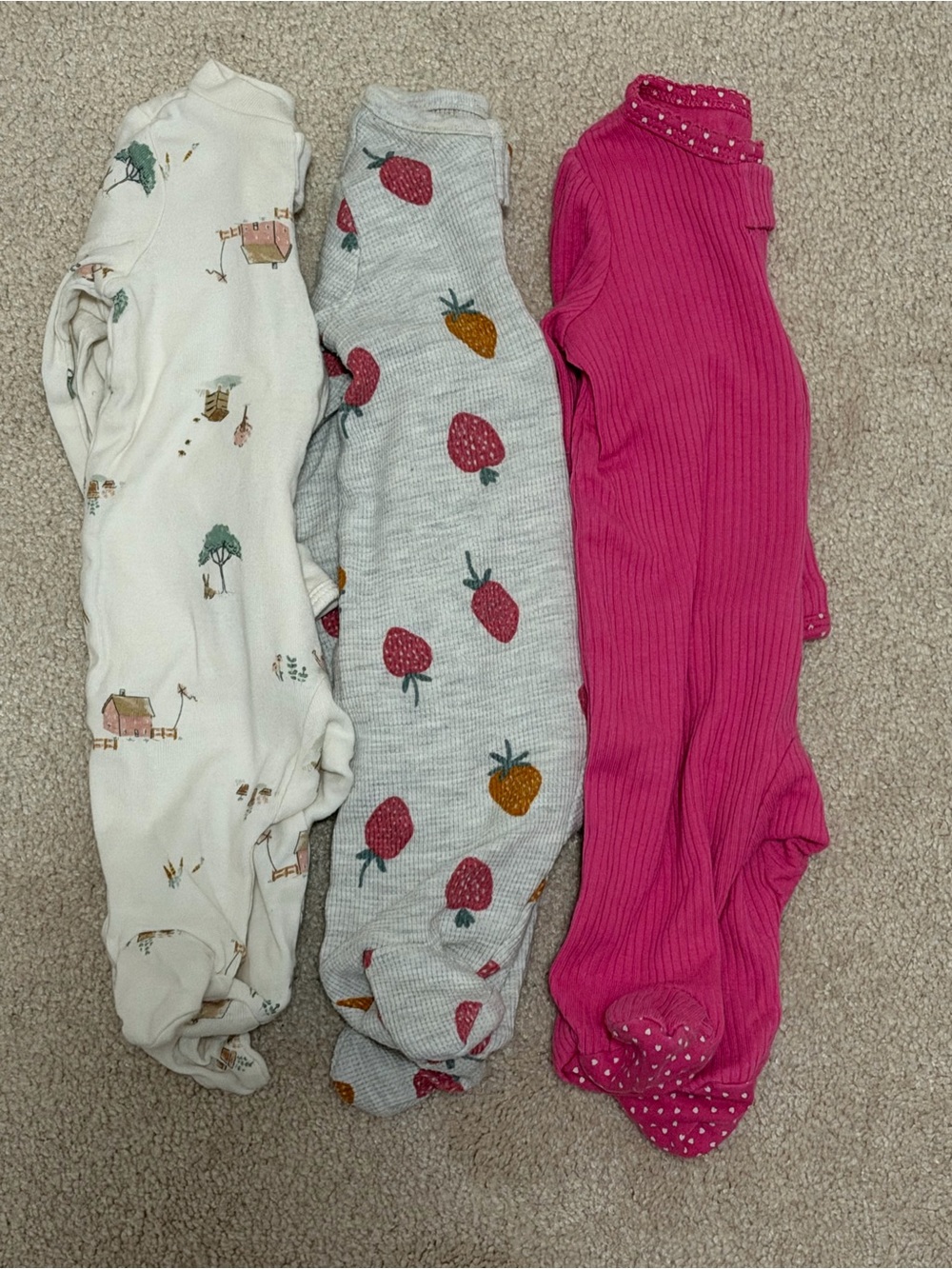 Carter’s Set of 3 Newborn Sleepers